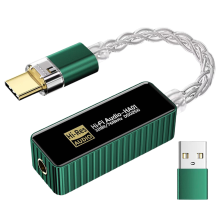 Amplificatore per cuffie USB C a 3,5 mm maschio a femmina