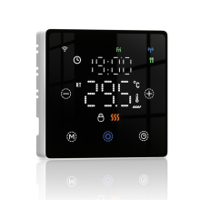 Tuya Zigbee Smart Home Riscaldamento a pavimento Interruttore intelligente Nero