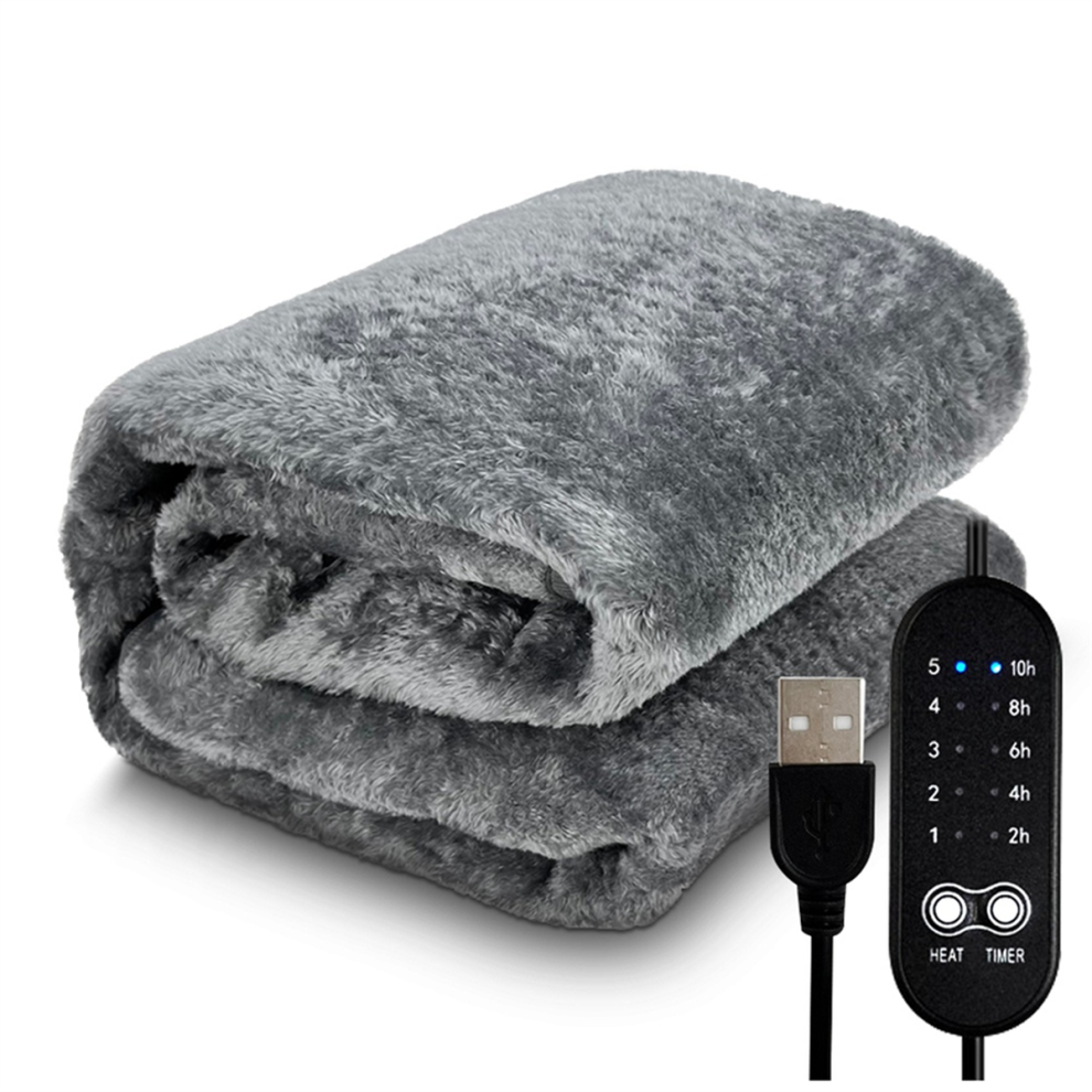 Electric Heating Blanket USB Heater Blanket Winter Warm-Up 80x160cm