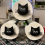 Cat Roll Holder Toilet Paper Holder Bathroom Set 2