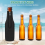 Beer Bottle Cooler Sleeves, Zip up Neoprene 7