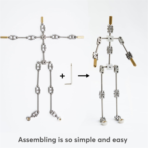 Kit di armature - Scheletro metallico per burattini 1