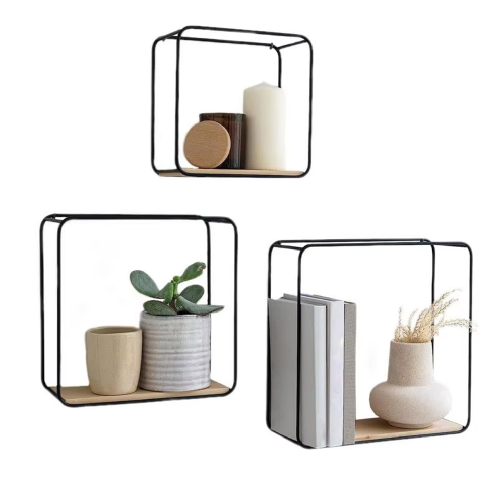 Floating Shelves For Wall 3 Pieces Bathroom Shelf Modern Bracket 4712529028446