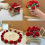 Rosenstrauß-Untersetzer, gehäkeltes Blumen-Platzset mit Korb A 4