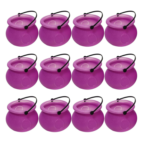 12 mini calderoni con manico Mini calderone da strega di Halloween