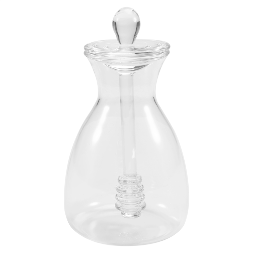 Handgefertigtes Honigglas mit Dipsauce, Glas-Honig-Dipsauce 1