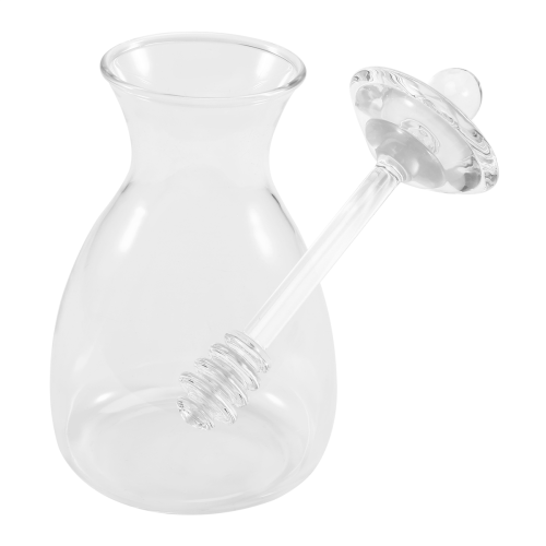 Handgefertigtes Honigglas mit Dipsauce, Glas-Honig-Dipsauce 2