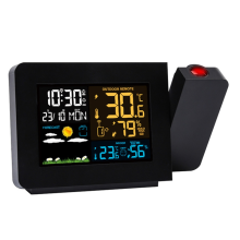 Digital weather station, wireless, temp, humidity, EU plug
