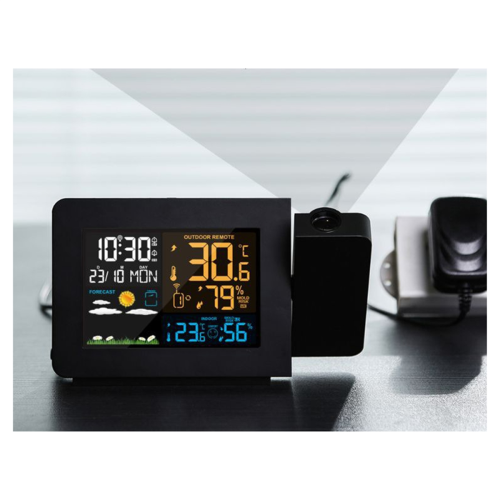 Digital weather station, wireless, temp, humidity, EU plug 2