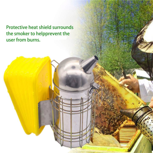 Bee Beehive Fogging Machine Smoke Smoker Plastic Blast Board 1