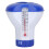Floating Pool Chlorine Dispenser with Thermometer Tablet Holder Floating Tablet Dispenser 1