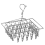 6pcs Stainless Steel Herb Drying Rack with 30 Clips, Windproof, 5
