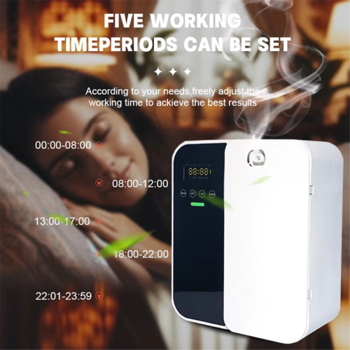 Doftmaskin Aromdiffusor Väggmonterad Hotell Högkapacitets UK-kontakt 2