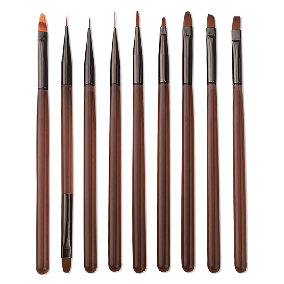 9 Pcs Nail Art Brushes Set
DIY Brush Nail Acrylic Drawing Brush-image-OPC-PJ5D2W8-NEW