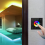Wall Switch Dimmer Controller Wall-Mounted Touch Panel Switch Black 3