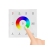 Wall Switch Dimmer Controller Wall-Mounted Touch Panel Switch Black 2