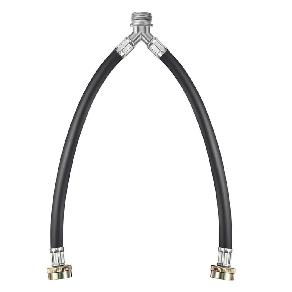 Y-Slange Til Gummivaskemaskine, 3/4 Tommer Messingfittings-image