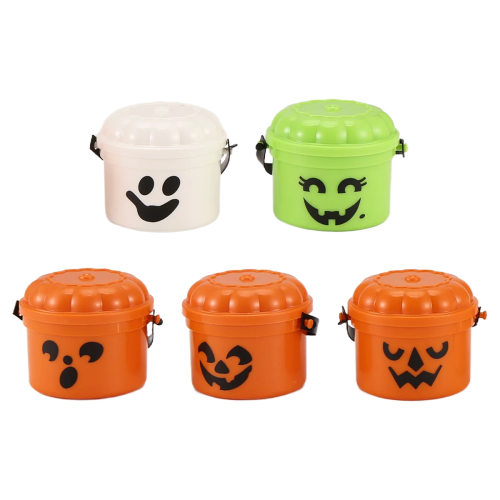Kürbis Mini Eimer Miniatur Halloween Eimer