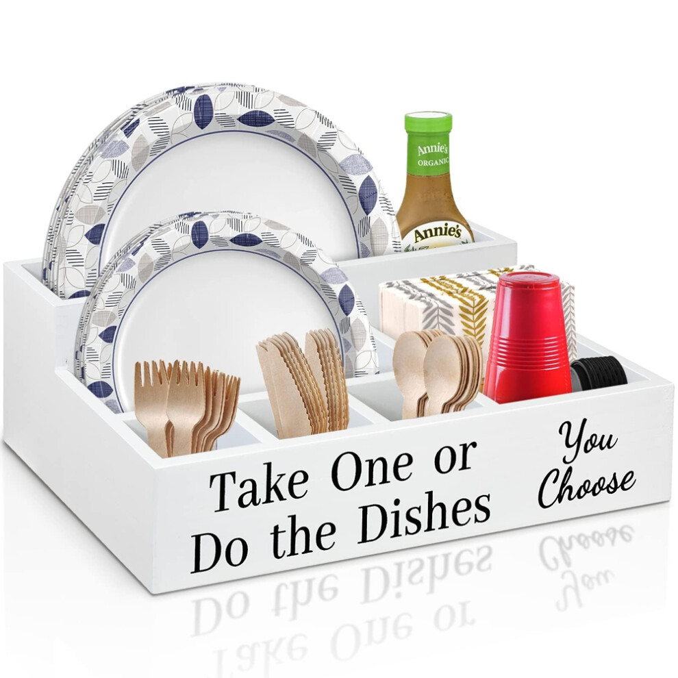 Portapiatti Di Carta Per Il Bancone Della Cucina-image