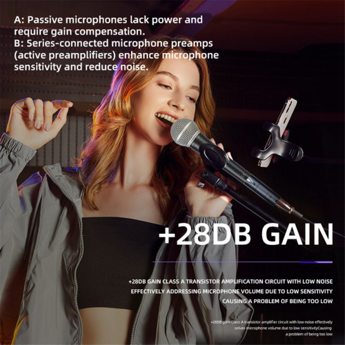 DM3 Dynamic Microphone Preamplifier Quality Mic Amplifier 2