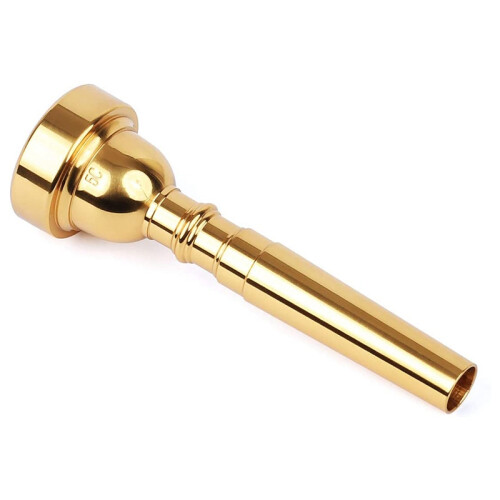 Trompetenmundstück 5C, Goldfarben 1