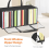 Borse porta DVD, 6 pezzi, organizer per CD in plastica PVC trasparente 4