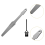 Guitar Fret File for Grinding Crowning File Luthier Tool Double-Sided 2