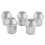 20Pcs Wheel Lug Bolt Stud Nut Fits LR001381 Silver 2