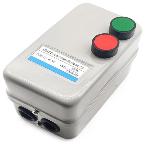 220V 4KW 5.5HP 3 Phase or Single Phase Magnetic Switch Motor