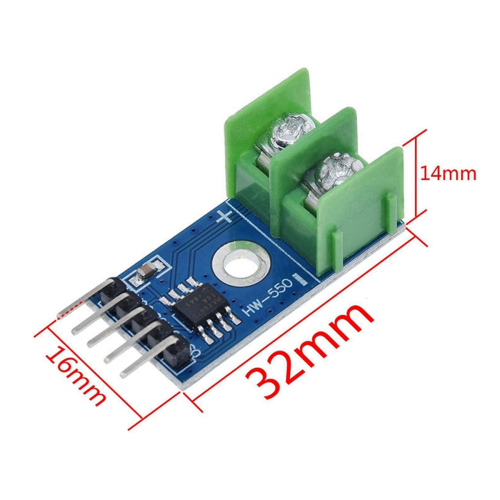 MAX6675 Modul mit Thermoelementsensor Typ K 1