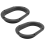 2 pezzi Porta-guanti per sabbiatrice 260x180 mm 2
