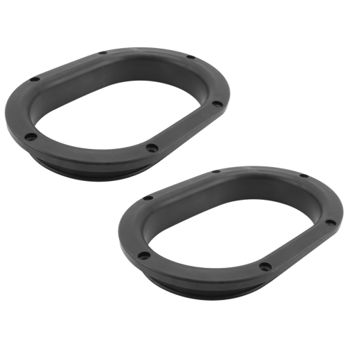 2 pezzi Porta-guanti per sabbiatrice 260x180 mm 1