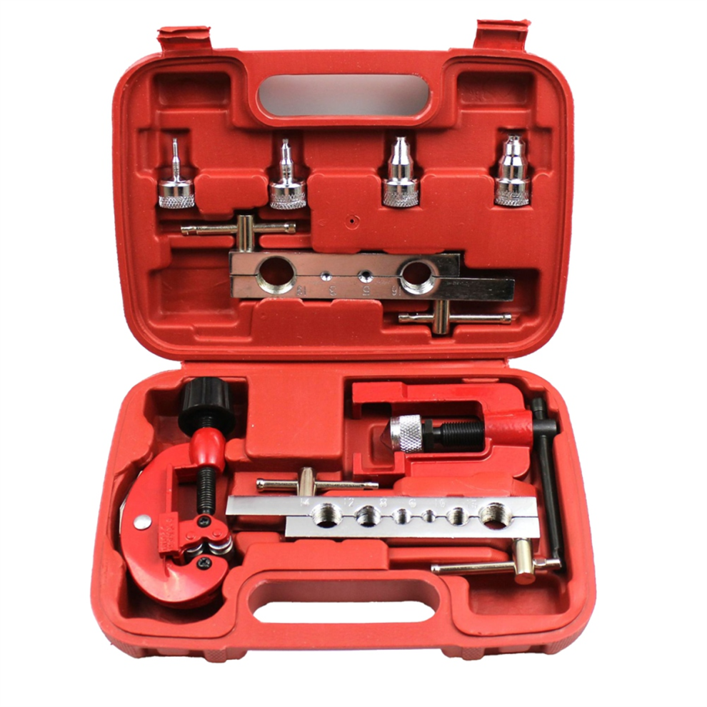 Kit Di Utensili Per Il Taglio Di Tubi Da 8 Pezzi Da 3-19 Mm, Riparazione Di Tubi Dell'olio Dei Freni In Rame Doppi-image