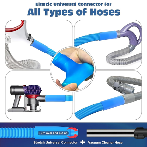 Dryer Vent Cleaner Universal Vacuum Hose Attachment 1