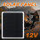 Solar Battery Trickle Charger Maintainer 12V Waterproof Solar Panel 7