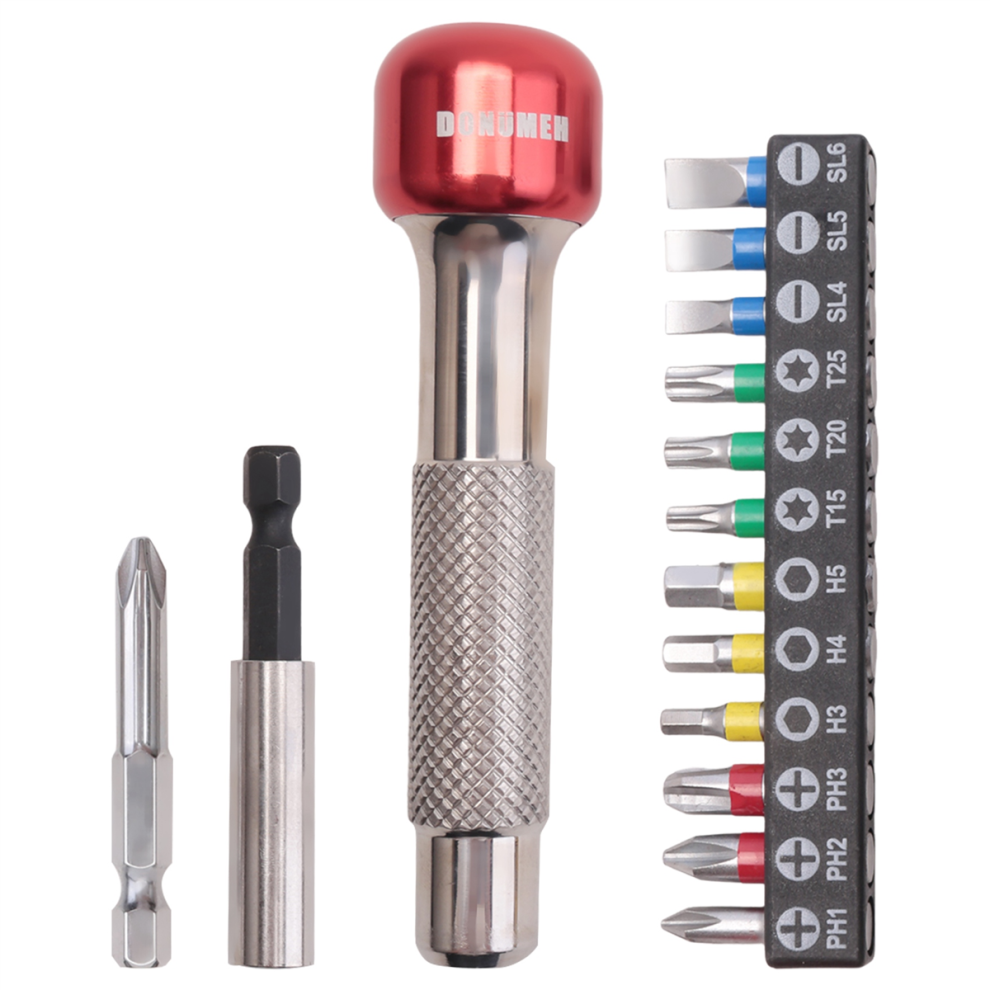 DONUMEH Screwdriver Multifunctional Keychain Magnet Tool-image-OPC-PJ5D8HJ-NEW