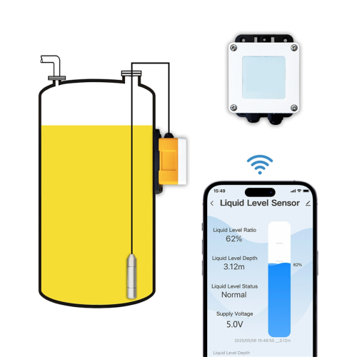 ME202W 5M Intelligenter Wassertank-Füllstandssensor mit EU-Stecker 1