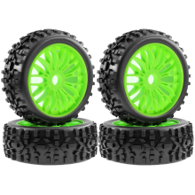 4 Stück 115 mm 1/8 RC Offroad-Autoreifen 17 mm Sechskant C