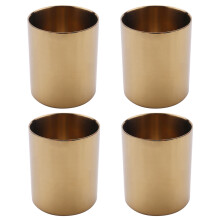 Gold Blumenvase Stifthalter Desktop Lagerbehaelter fuer Haus