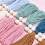 Boho Quastengirlande mit Holzperle Erdfarbene Regenbogengirlande A 5