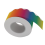 Adesivi per bacheche arcobaleno, bordo dritto per bacheca 4