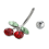 PIERCING NOMBRIL CERISE 361L ACIER CHIRURGICAL 2