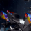Rainbow Flames Hydrographic Film Water Transfer Printing 50X100cm 3