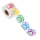 500 pezzi etichette adesive colorate per targhette identificative per cani da 1 pollice 3