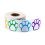 500 pezzi etichette adesive colorate per targhette identificative per cani da 1 pollice 5