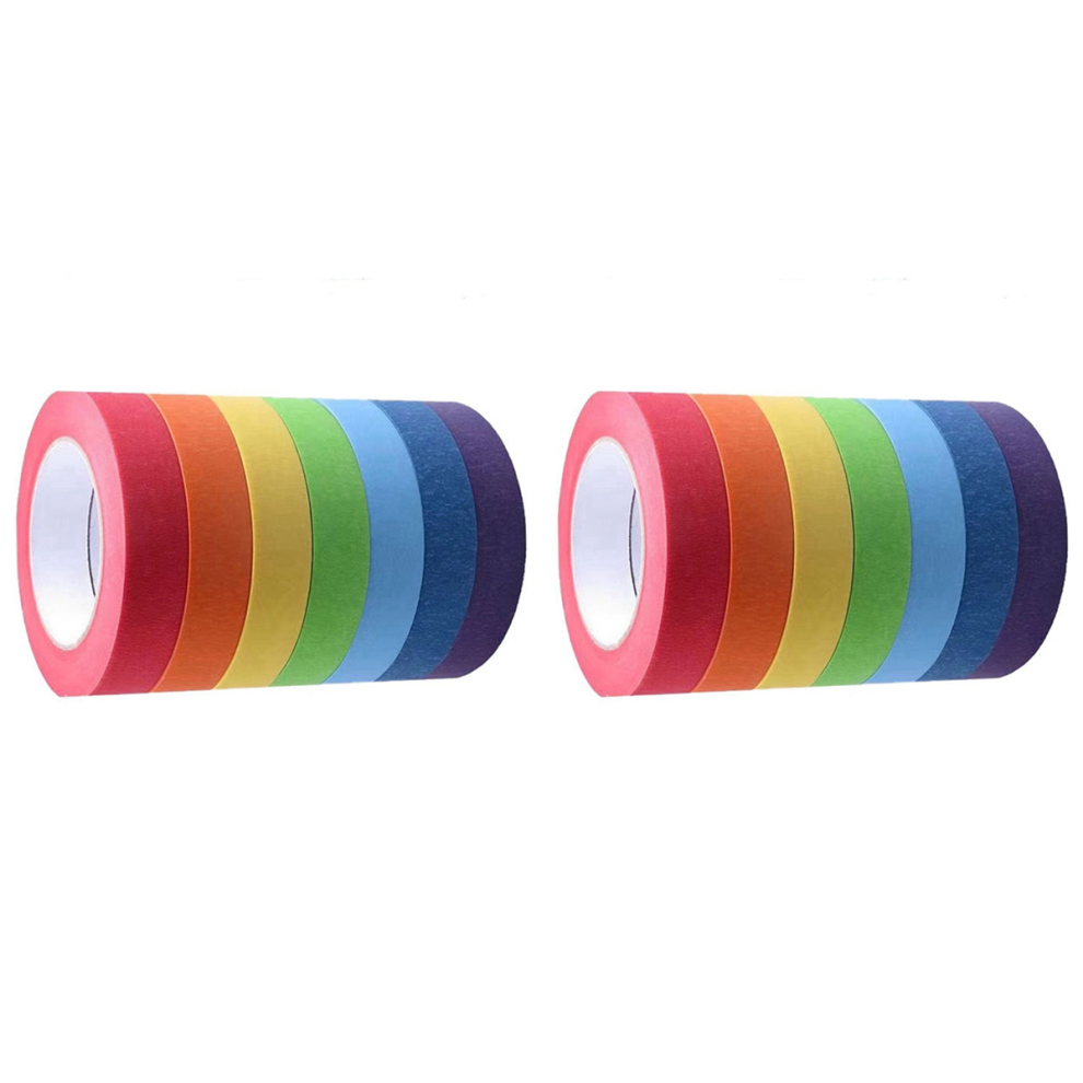 Colored Masking Tape,Colored Painters Tape For Arts And Crafts,A 4713514226472