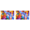 Rainbow Flames Hydrographic Film Water Transfer Printing 50X100cm 1
