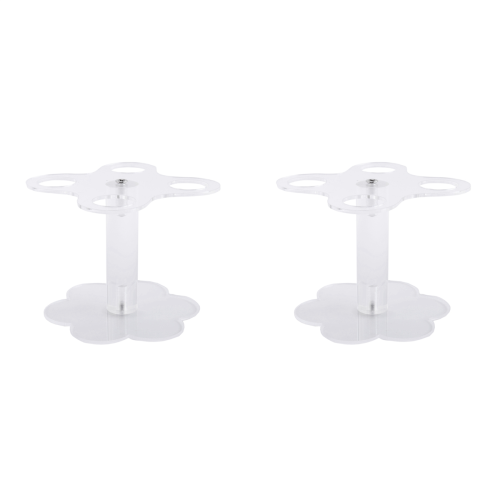 Ice Cream Cone Holder,4 Holes Acrylic Cone Display Stand Waffle
