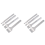 2X LED Dimmer , Flush-Mounted Dimmer for Dimmable LED and Halogen, 5-300 W Dimmer  LED, Phase Control Dimmer 1