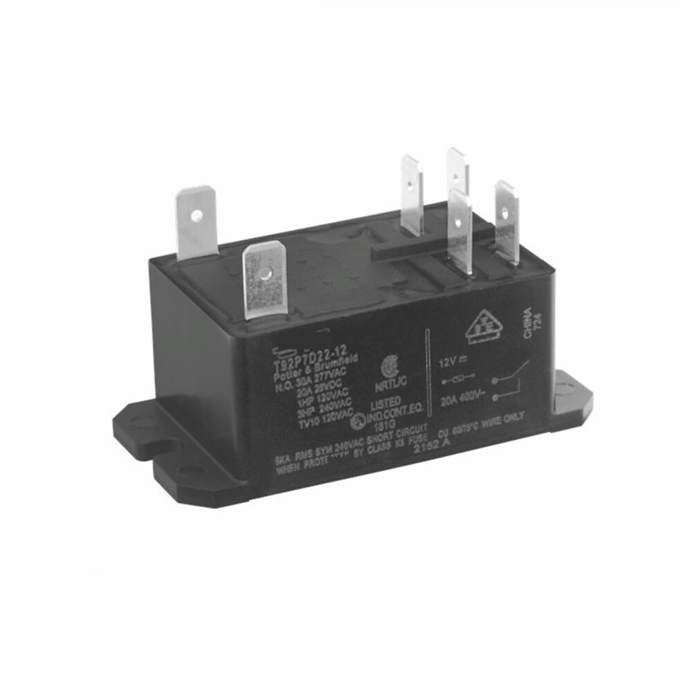1Pcs Performance Relay T92p7d2212 T92p7d2224 12Vdc 24Vdc 30A 250Vac 6Pin Universal Relay Dpstno (2 Form A) 12Vdc (Size : T92p7d2212) 6493810323676